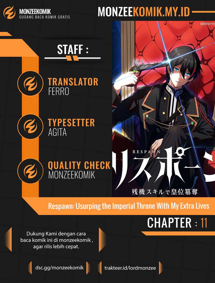 Respawn: Usurping the Imperial Throne With My Extra Lives Chapter 11 Gambar 1