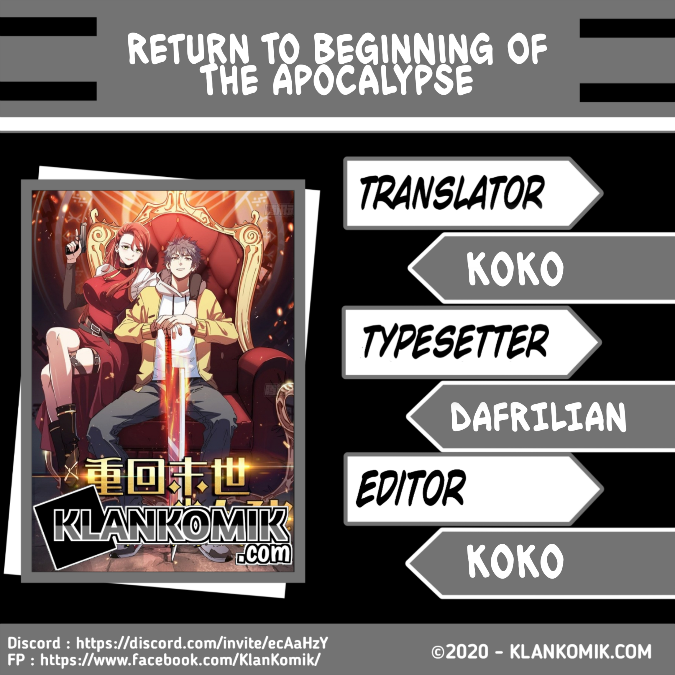 Return To Beginning Of The Apocalypse Chapter 38 Gambar 1
