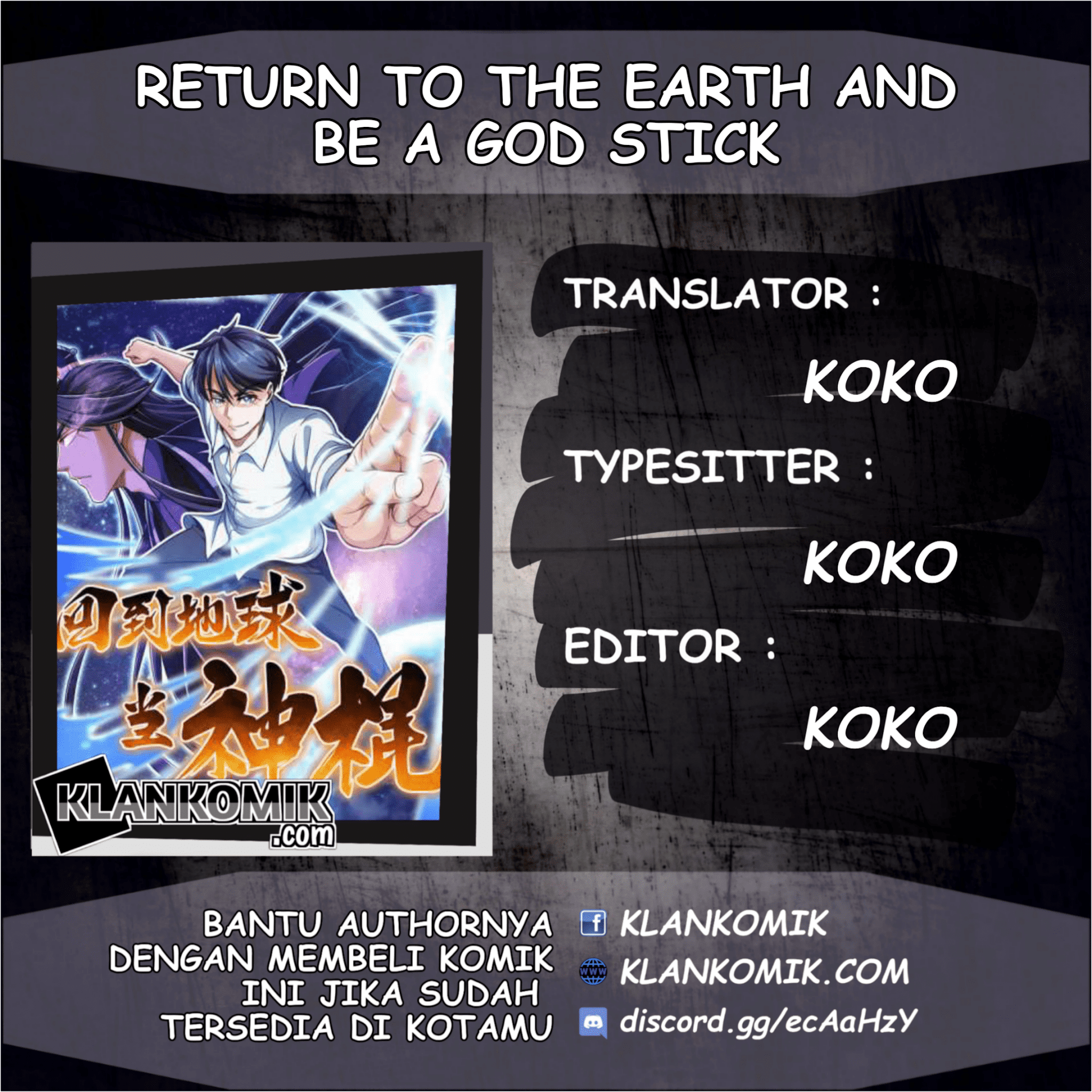 Return To The Earth And Be A God Stick Chapter 11 Gambar 1