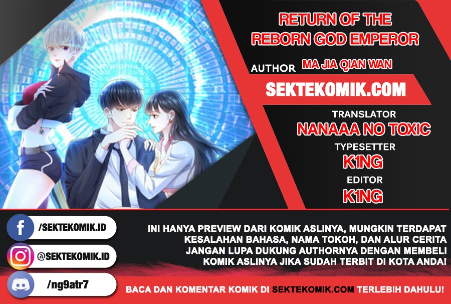 Return of the Reborn God Emperor Chapter 44 Gambar 1