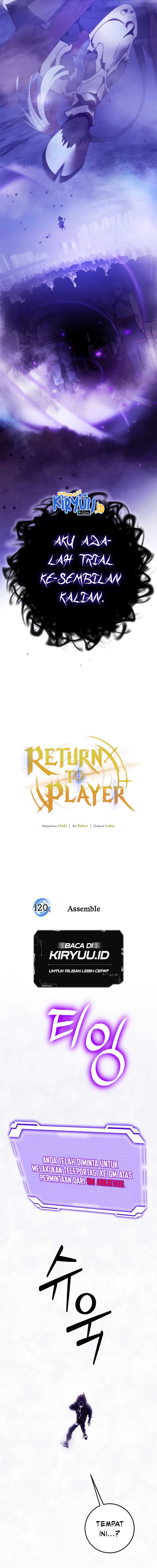 Return to Player Chapter 120 Gambar 8