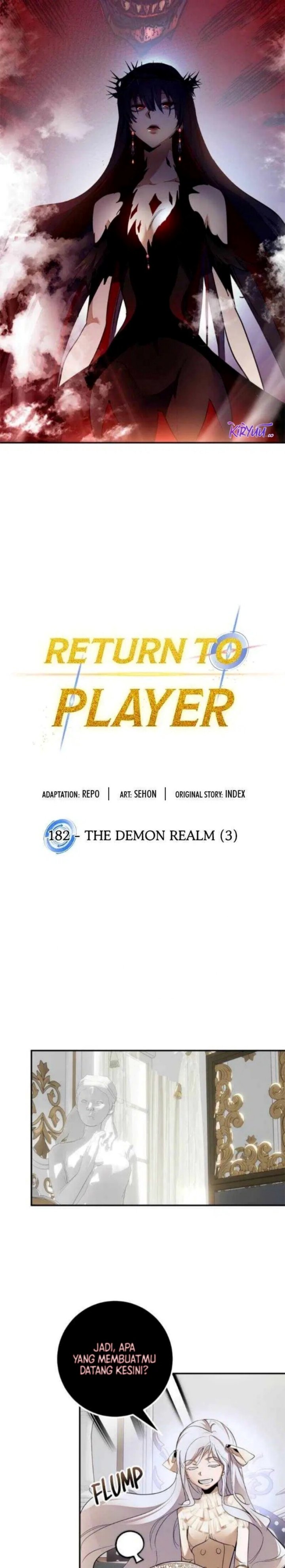 Return to Player Chapter 185 Gambar 1