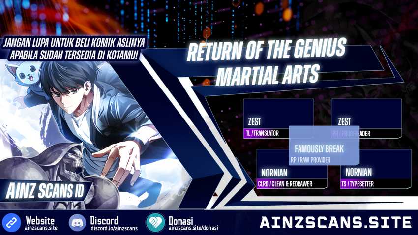 Return Of The Martial Arts Genius Chapter 02 Gambar 1