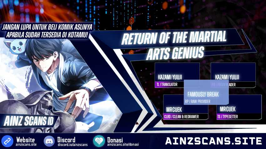 Return Of The Martial Arts Genius Chapter 17 Gambar 1