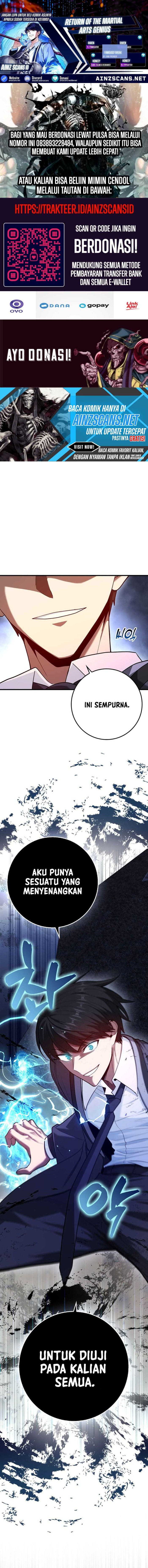 Return Of The Martial Arts Genius Chapter 56 Gambar 1