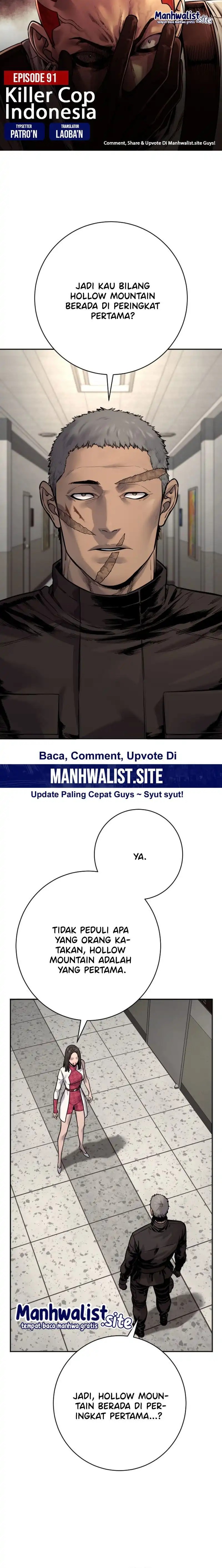 Return of the Bloodthirsty Police Chapter 91 Gambar 1