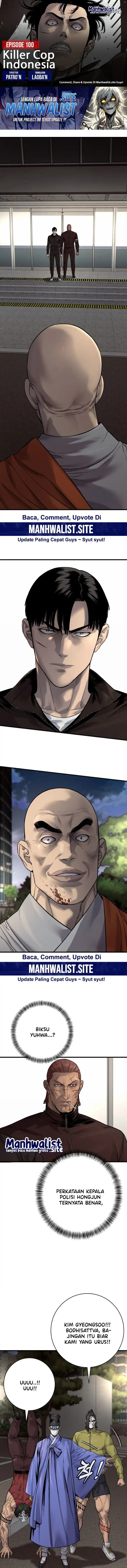 Return of the Bloodthirsty Police Chapter 100 Gambar 1