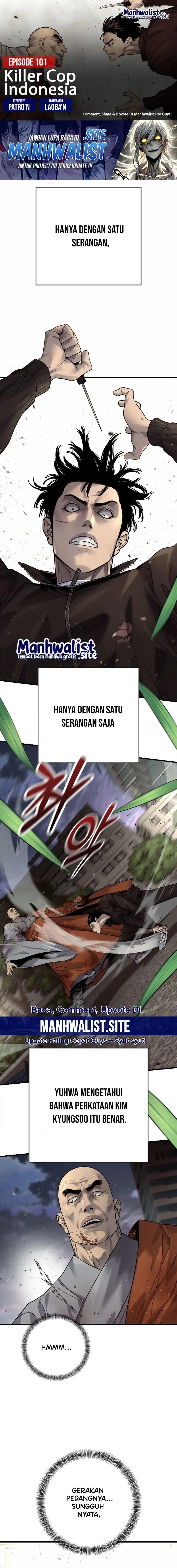 Return of the Bloodthirsty Police Chapter 101 Gambar 1