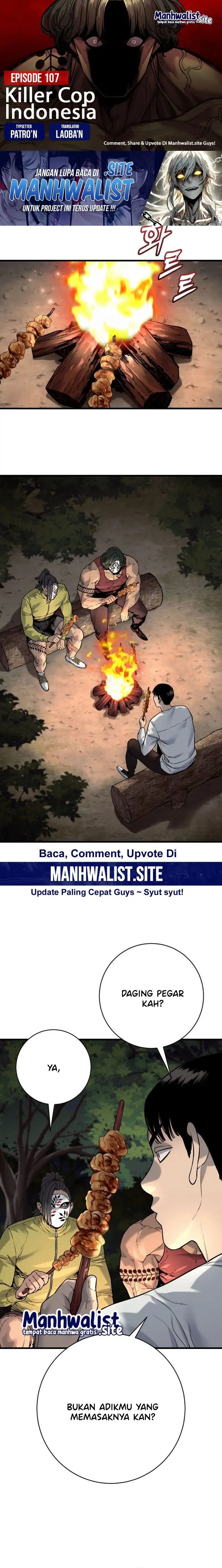 Return of the Bloodthirsty Police Chapter 107 Gambar 1