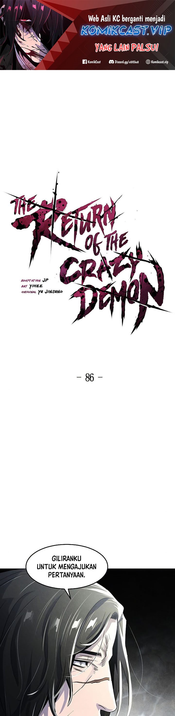 Return of the Mad Demon Chapter 86 Gambar 2
