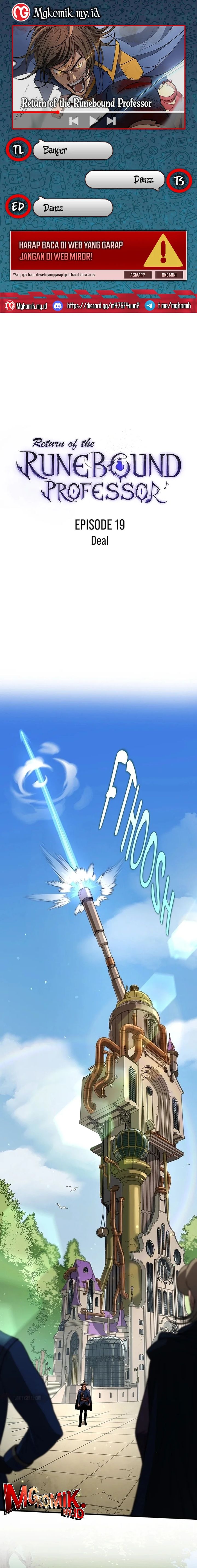 Return of the Runebound Professor Chapter 19 Gambar 1