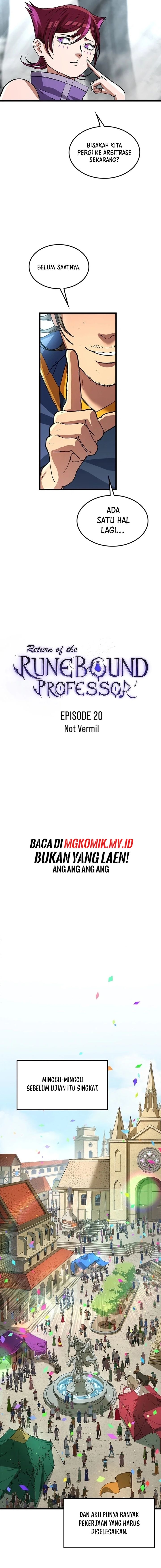 Return of the Runebound Professor Chapter 20 Gambar 7