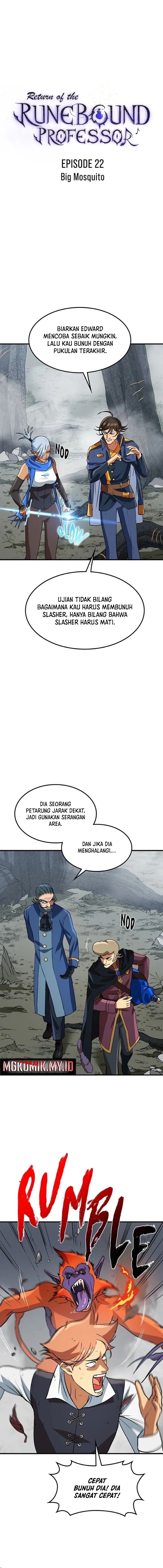 Return of the Runebound Professor Chapter 22 Gambar 7