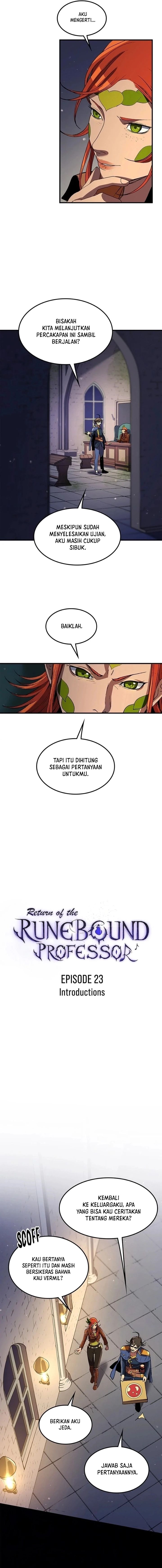 Return of the Runebound Professor Chapter 23 Gambar 10