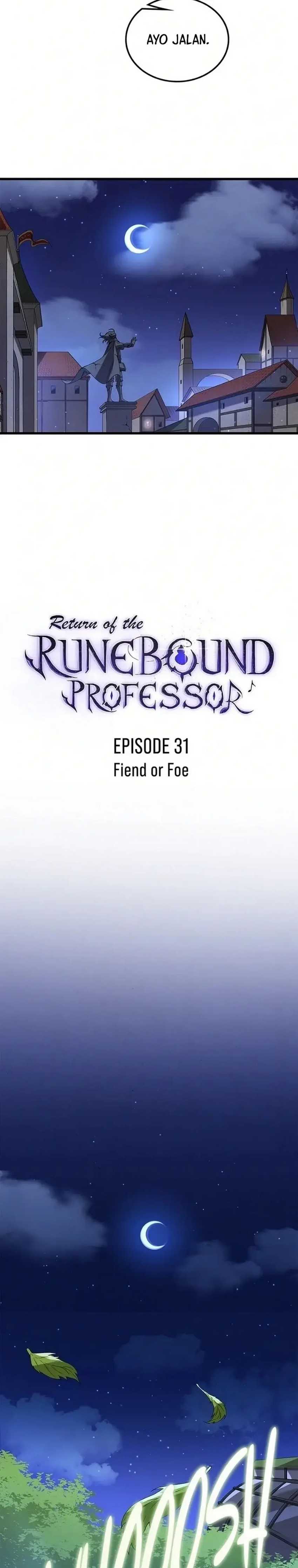 Return of the Runebound Professor Chapter 31 Gambar 7