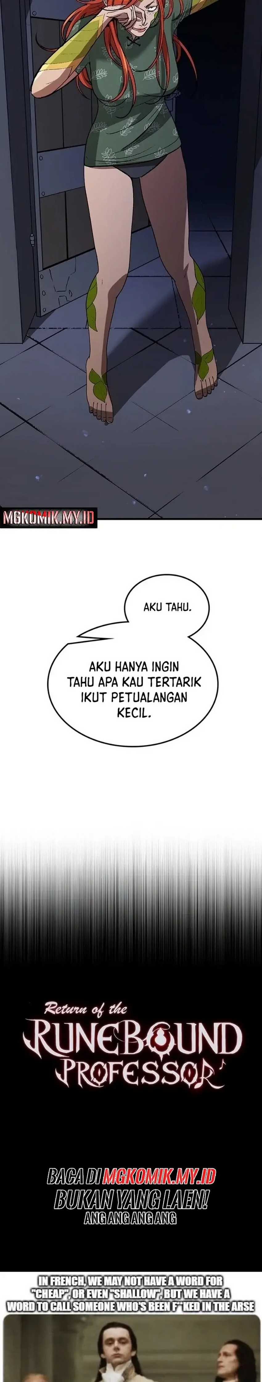 Return of the Runebound Professor Chapter 31 Gambar 36