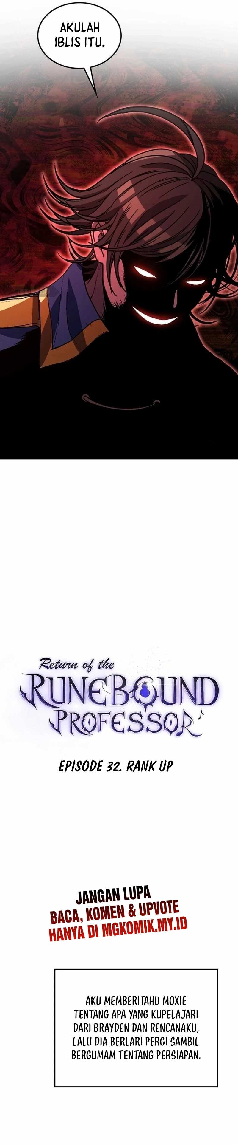 Return of the Runebound Professor Chapter 32 Gambar 13