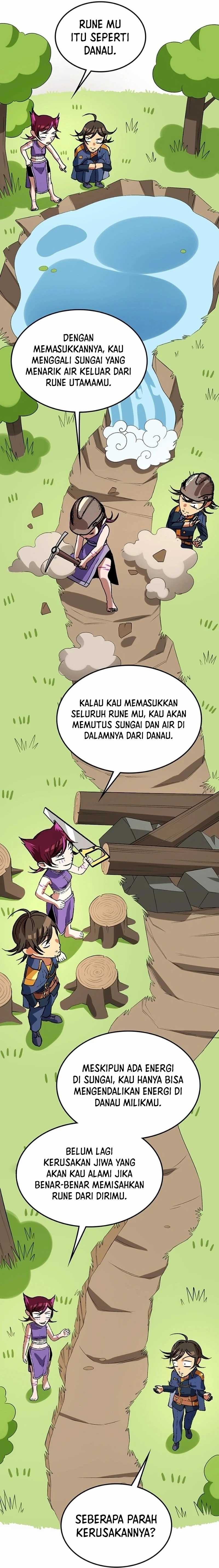 Return of the Runebound Professor Chapter 32 Gambar 41