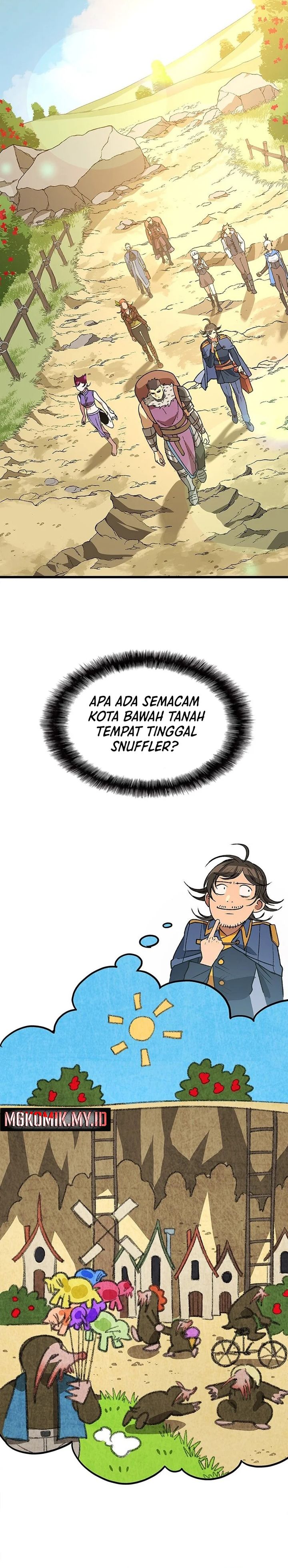 Return of the Runebound Professor Chapter 40 Gambar 21