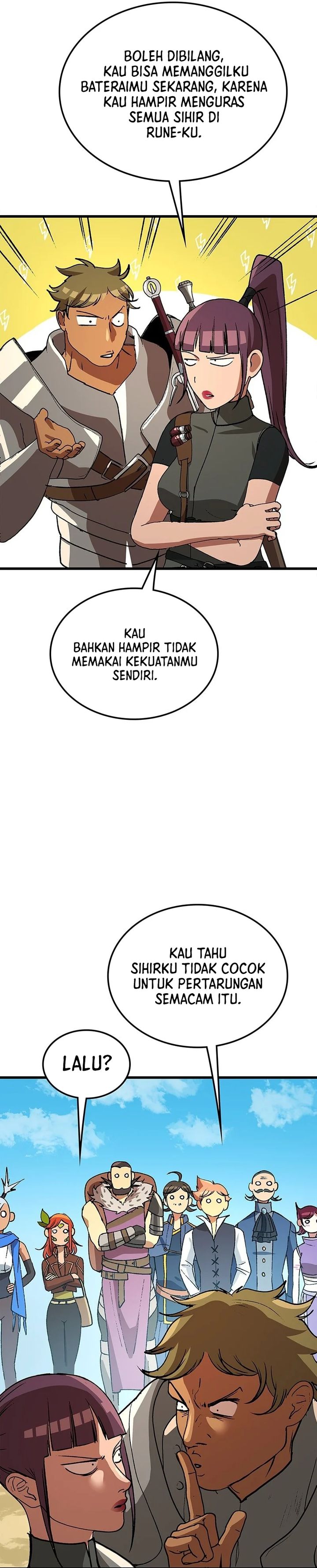 Return of the Runebound Professor Chapter 41 Gambar 21