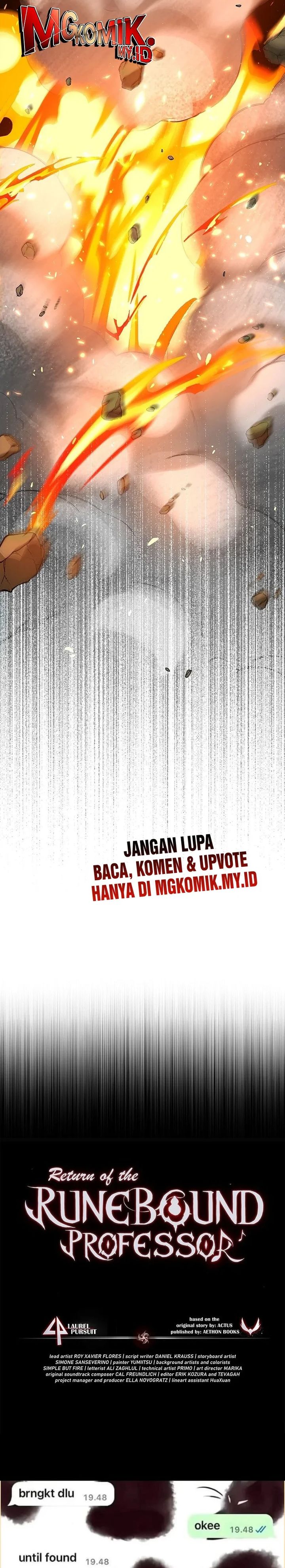 Return of the Runebound Professor Chapter 42 Gambar 50