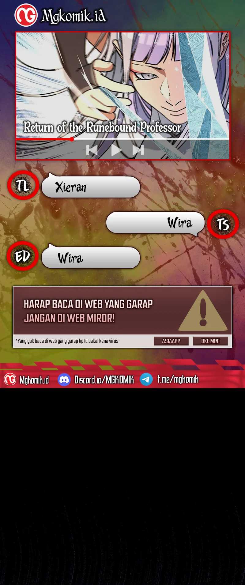 Return of the Runebound Professor Chapter 45 Gambar 1