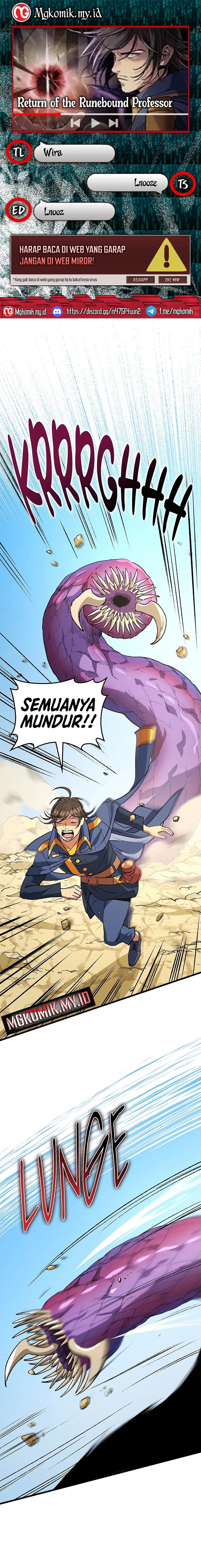 Return of the Runebound Professor Chapter 47 Gambar 1