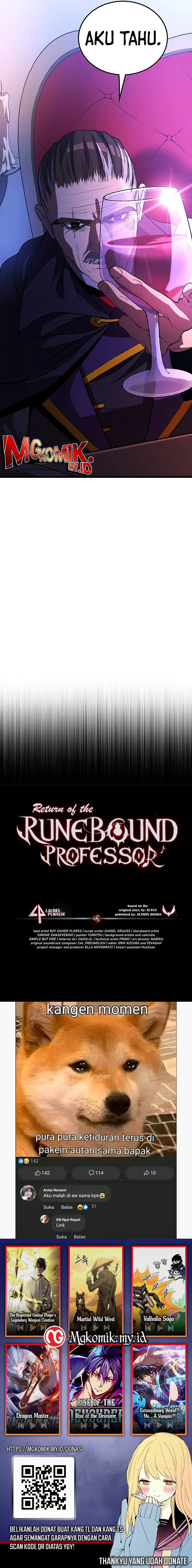 Return of the Runebound Professor Chapter 47 Gambar 27