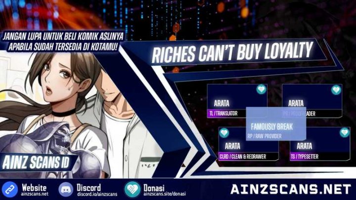 Riches Can’t Buy Loyalty Chapter 24 Gambar 1