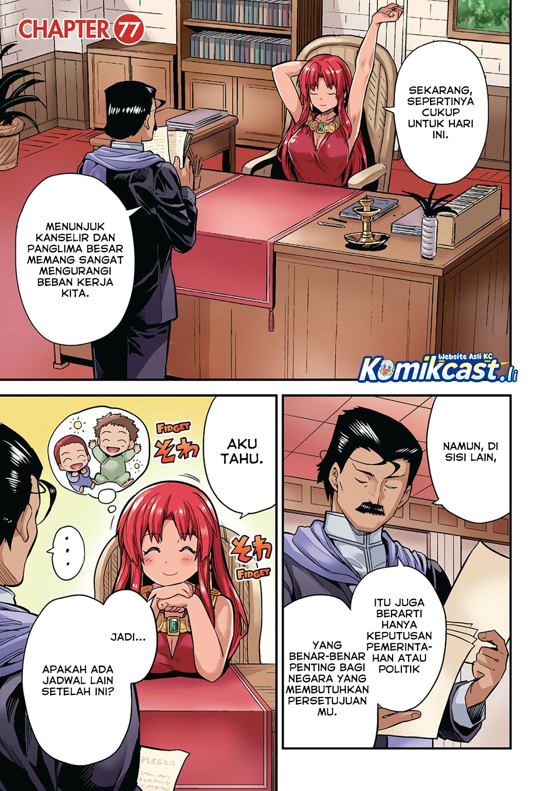 Risou no Himo Seikatsu Chapter 77 Gambar 3