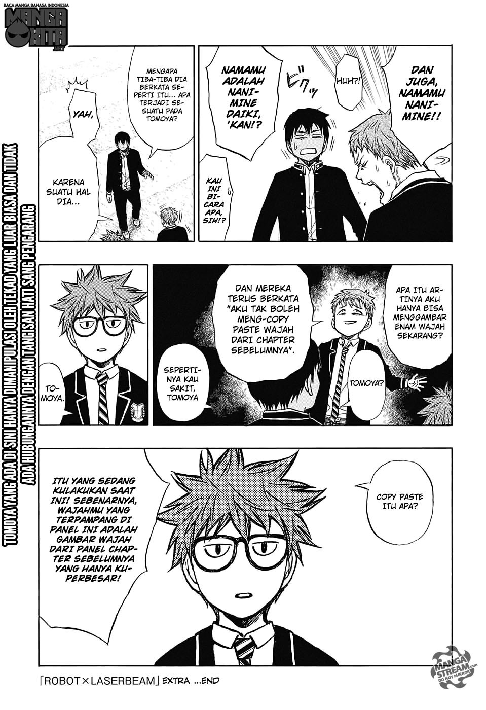 Robot x Laserbeam Chapter 07 Gambar 21
