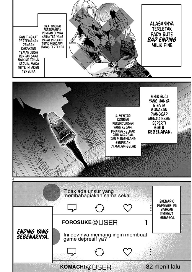 Rojiura de Hirotta Onnanoko ga Bad End-go no Otome Game no Heroine Datta Ken Chapter 01 Gambar 7