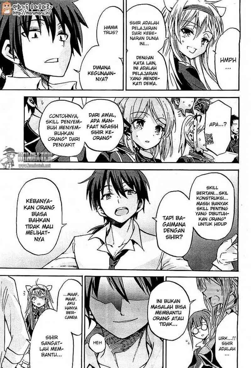 Roku de Nashi Majutsu Koushi to Kinki Kyouten Chapter 02 Gambar 16