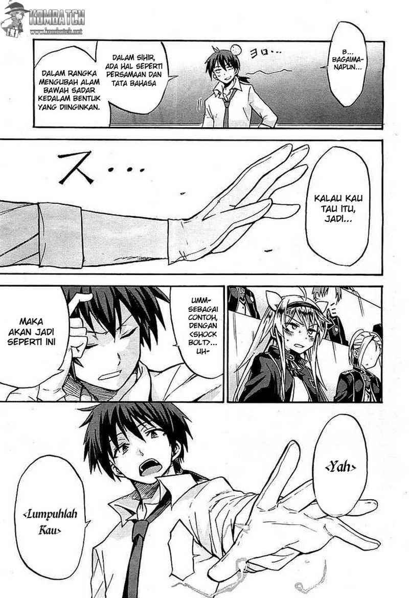 Roku de Nashi Majutsu Koushi to Kinki Kyouten Chapter 02 Gambar 36