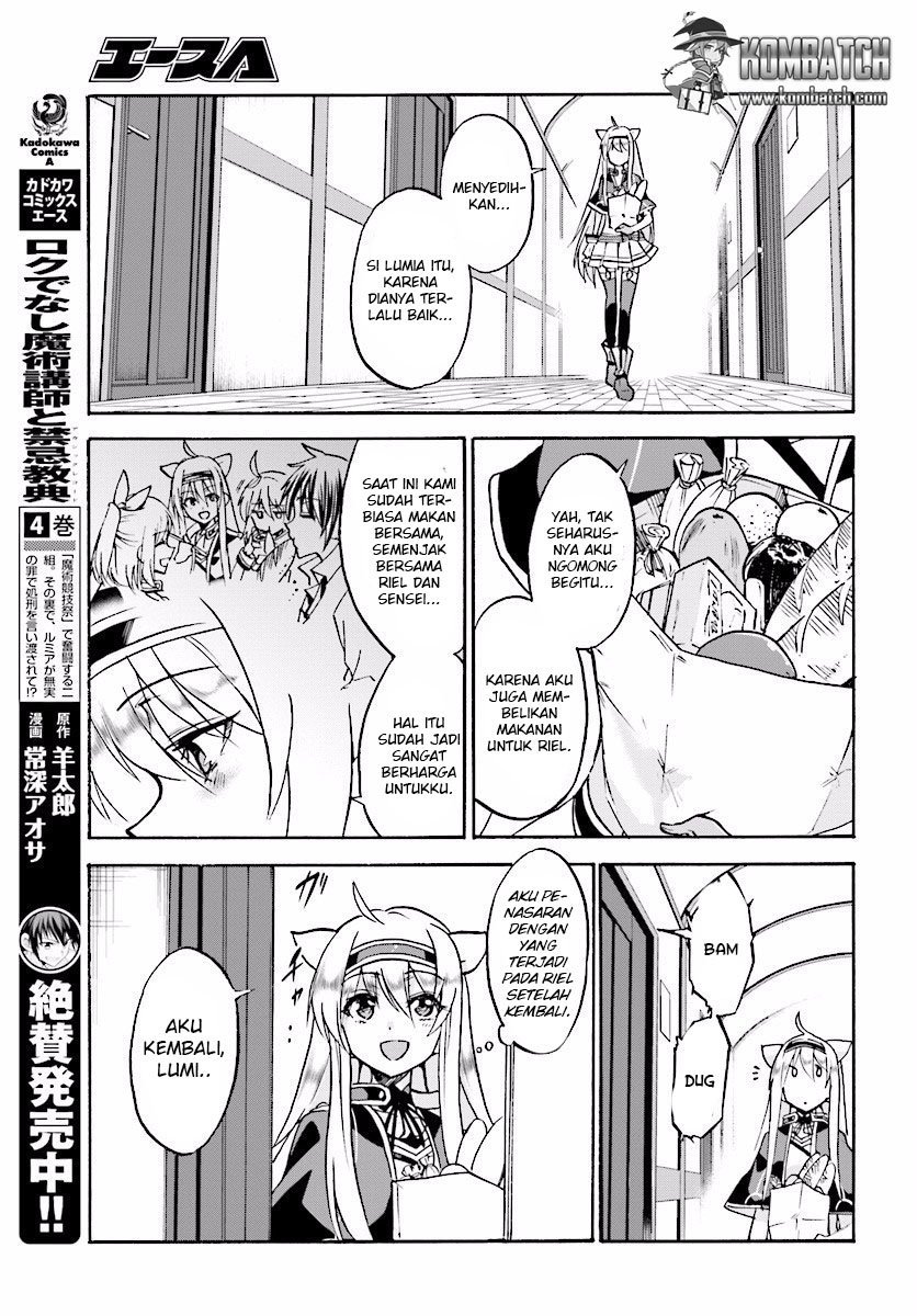 Roku de Nashi Majutsu Koushi to Kinki Kyouten Chapter 21 Gambar 16