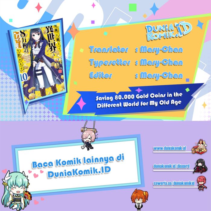 Rougo ni Sonaete Isekai de 8 man-mai no Kinka o Tamemasu Chapter 78 Gambar 1