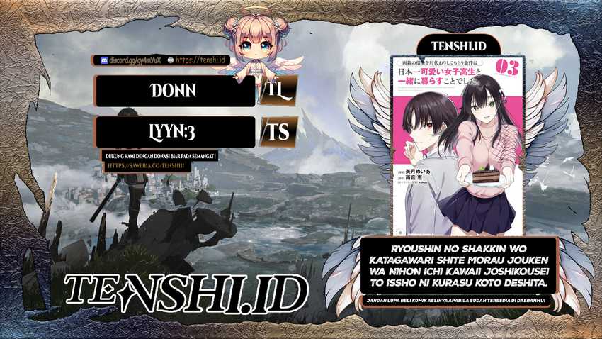 Ryoushin no Shakkin wo Katagawari Shite Morau Jouken wa Nihon’ichi Kawaii Joshikousei to Issho ni Kurasu Koto Deshita Chapter 32 Gambar 1