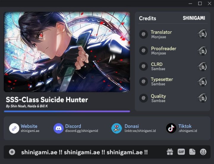 SSS-Class Suicide Hunter Chapter 112 Gambar 1