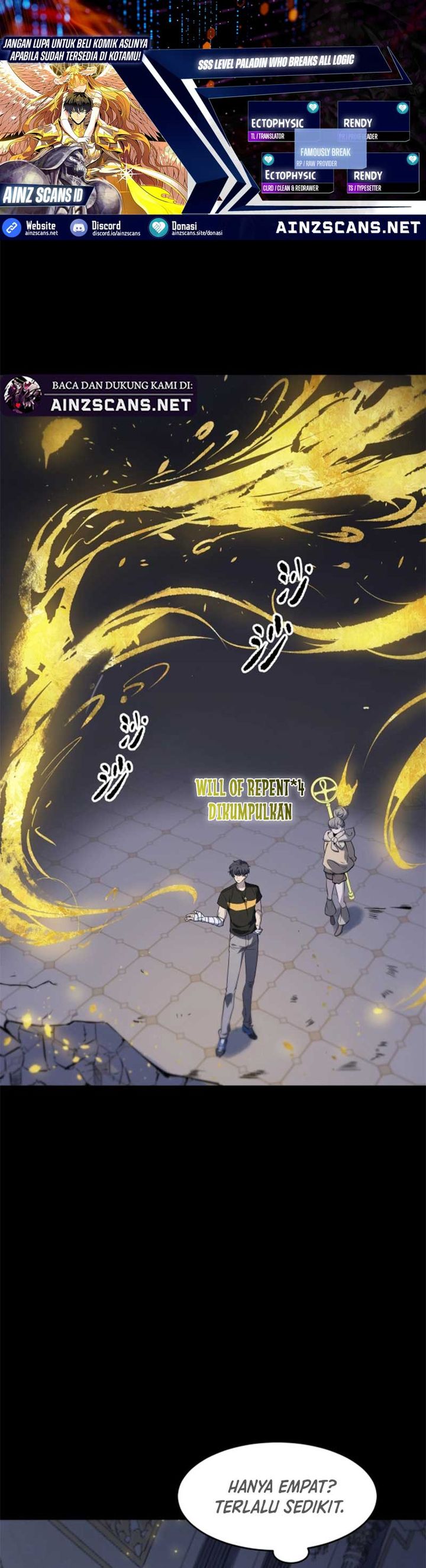 SSS-Level Paladin Who Breaks All Logic Chapter 74 Gambar 1
