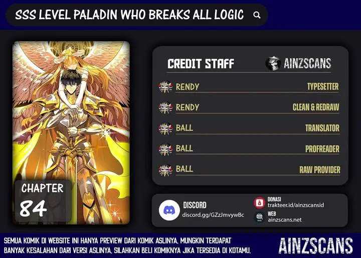 SSS-Level Paladin Who Breaks All Logic Chapter 84 Gambar 1
