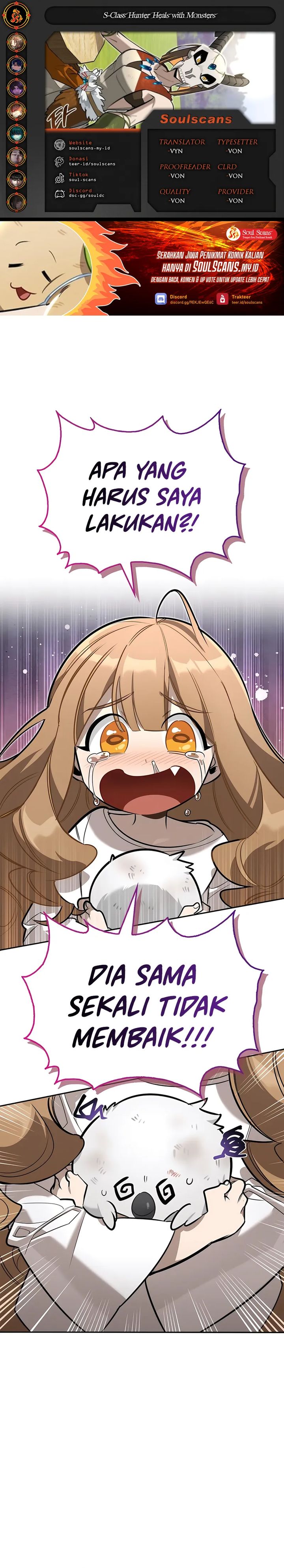 S-Class Hunter Heals with Monsters Chapter 06 Gambar 1