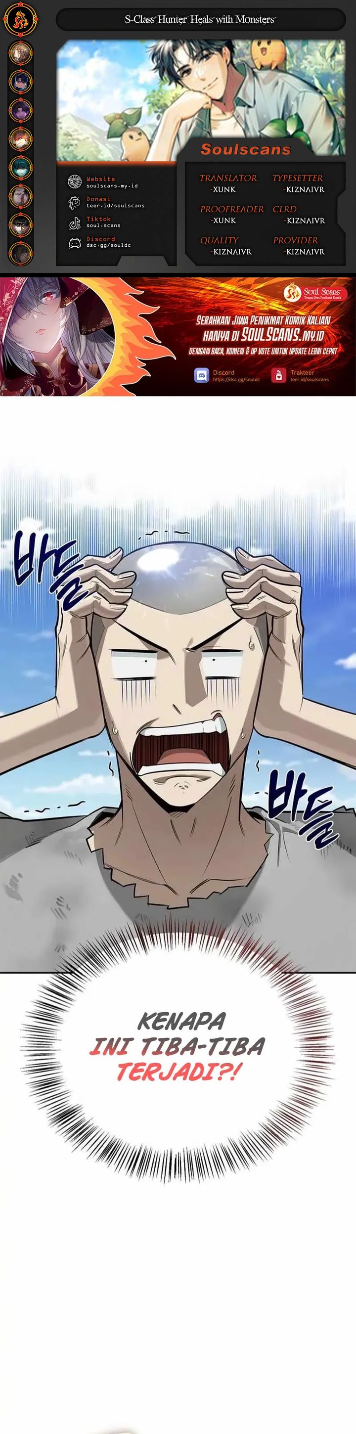 S-Class Hunter Heals with Monsters Chapter 18 Gambar 1