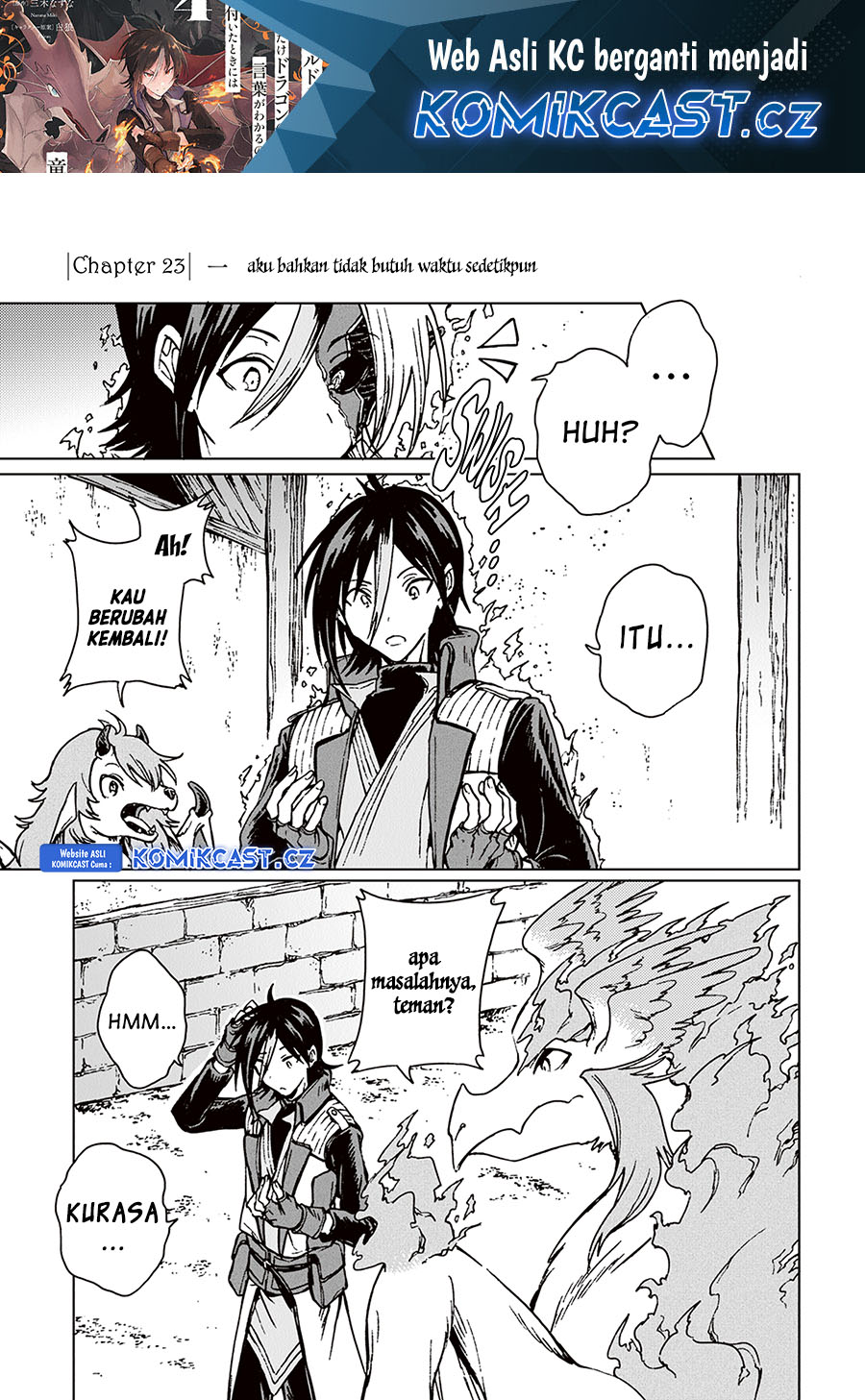 S-kyuu Guild wo Tsuihou saretakedo, Jitsu wa Ore dake Dragon no Kotoba ga Wakaru no de, Kidzuita Toki ni wa Ryuu Kishi no Chouten wo Kiwametemashita Chapter 23 Gambar 2