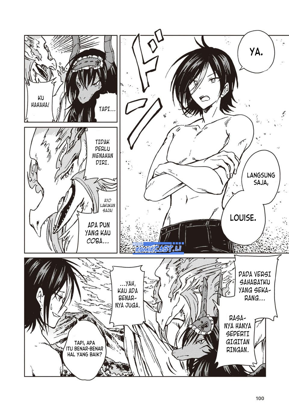 S-kyuu Guild wo Tsuihou saretakedo, Jitsu wa Ore dake Dragon no Kotoba ga Wakaru no de, Kidzuita Toki ni wa Ryuu Kishi no Chouten wo Kiwametemashita Chapter 27 Gambar 3