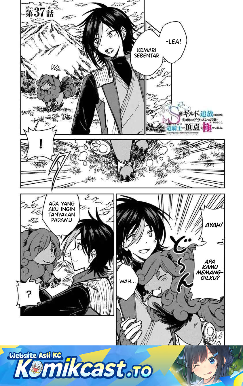 S-kyuu Guild wo Tsuihou saretakedo, Jitsu wa Ore dake Dragon no Kotoba ga Wakaru no de, Kidzuita Toki ni wa Ryuu Kishi no Chouten wo Kiwametemashita Chapter 37 Gambar 2
