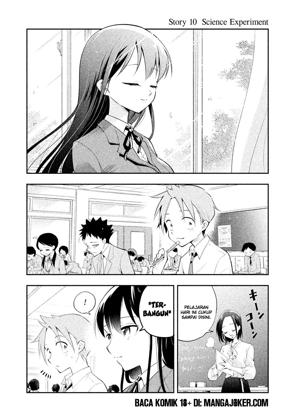 Saeki-san wa Nemutteru Chapter 10 Gambar 1