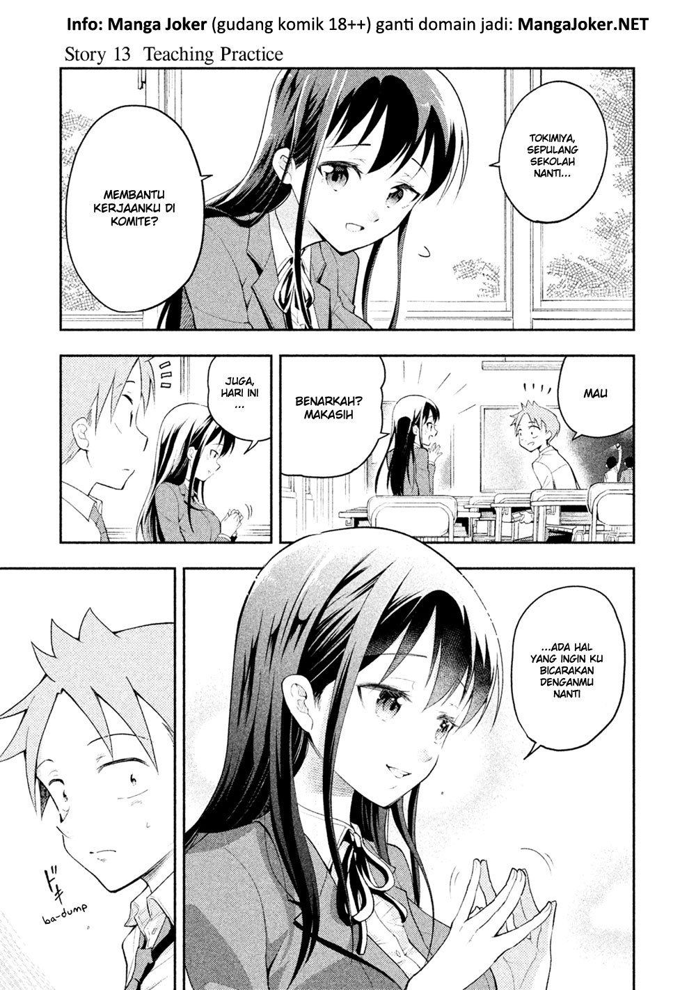 Saeki-san wa Nemutteru Chapter 13 Gambar 4