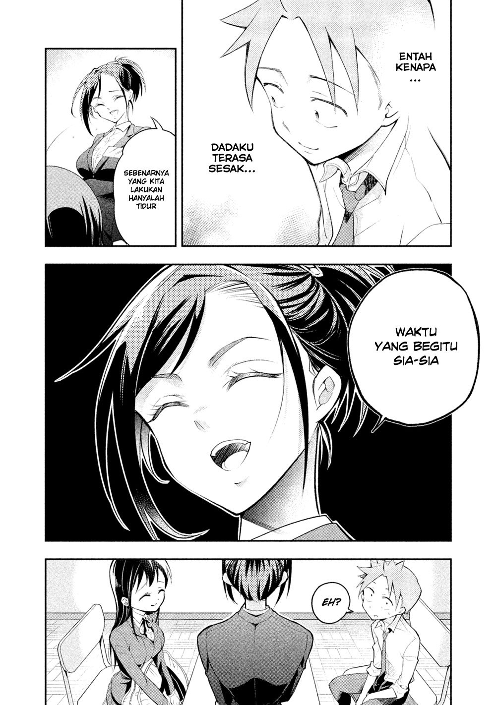 Saeki-san wa Nemutteru Chapter 13 Gambar 11