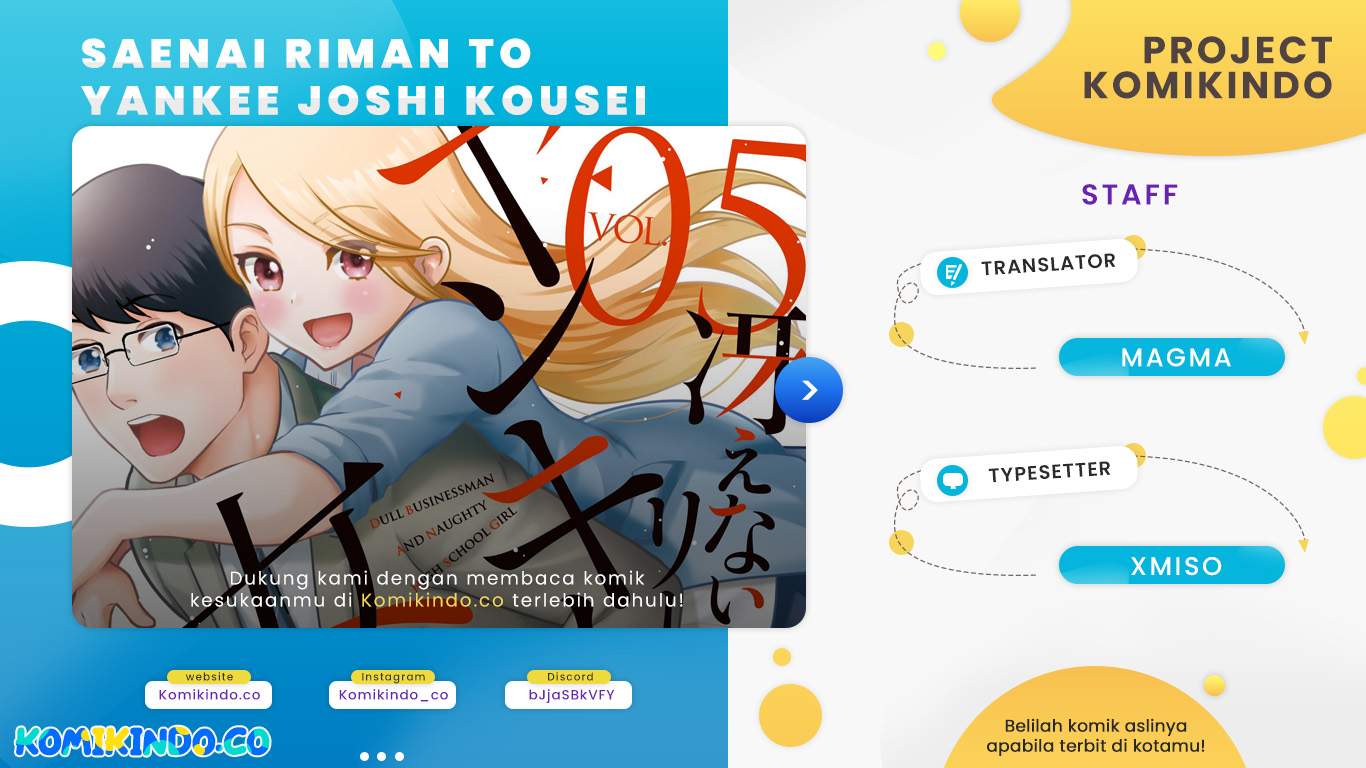 Saenai Riman to Yankee Joshi Kousei Chapter 07 Gambar 1