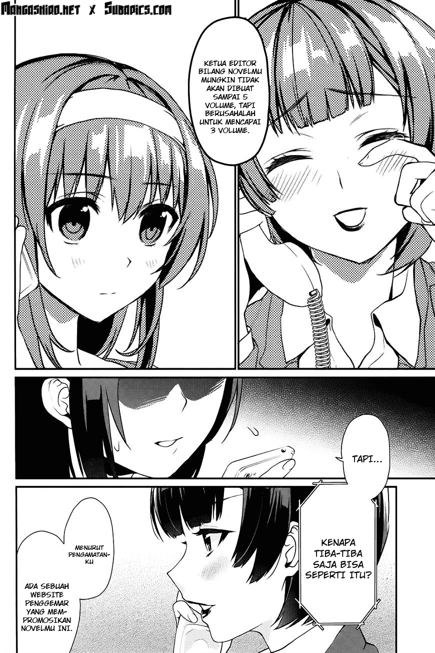 Saenai Heroine no Sodatekata: Koisuru Metronome Chapter 09 Gambar 9